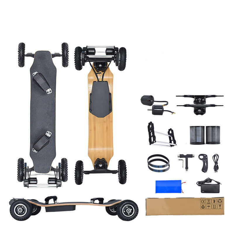 Electric Skateboard Independent Suspension Shock-absorbing On and Offroad