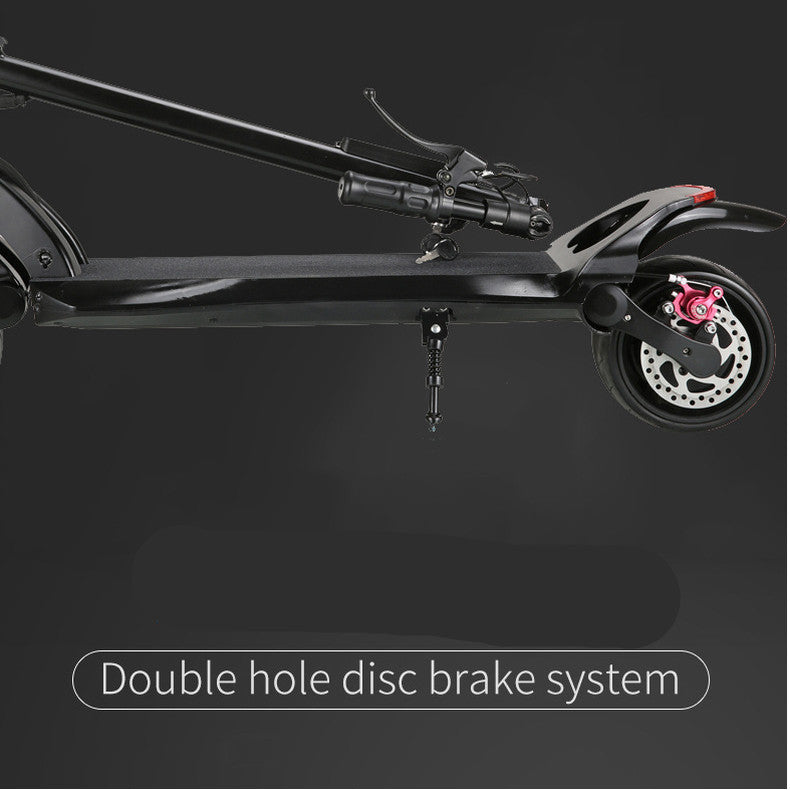 E-Scooter, Double Drive, Folding Foldable With Wide Tires