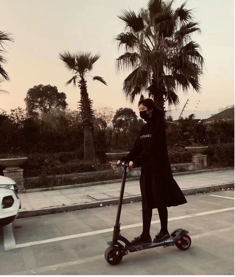 E-Scooter, Double Drive, Folding Foldable With Wide Tires