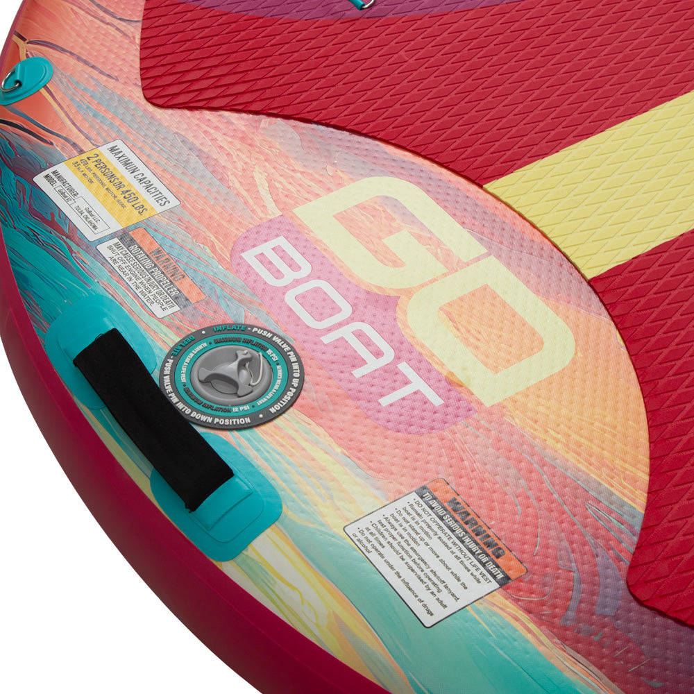 GoBoat 'Double Sunset' Inflatable Personal Watercraft