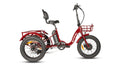 Eunorau NEW-TRIKE 2.0, 60-100 mile range, Adjustable Seat, Foldable, Front/Rear Cargo Carriers