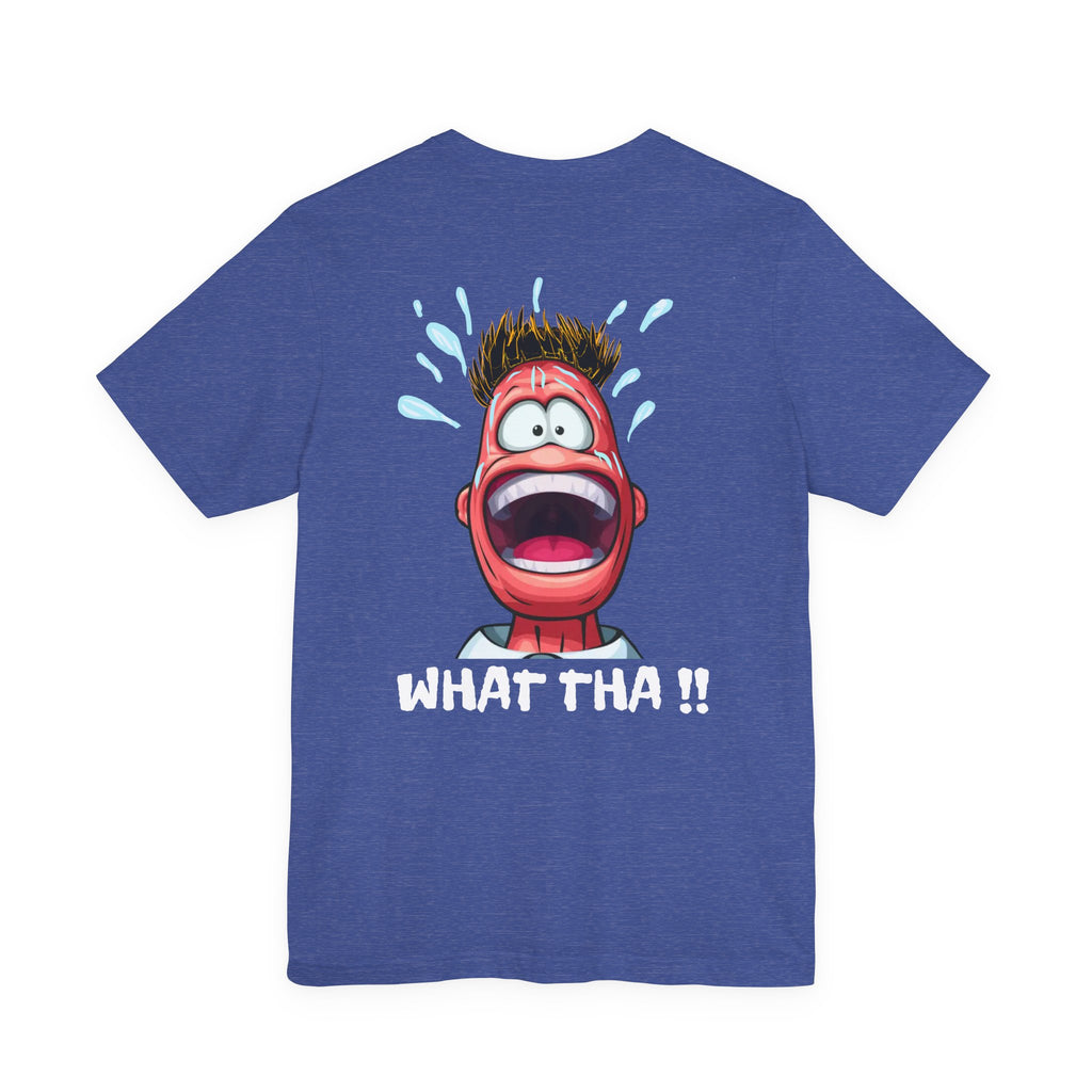 Screaming Cartoon Face T‑Shirt – Funny Shocked Character Graphic Tee