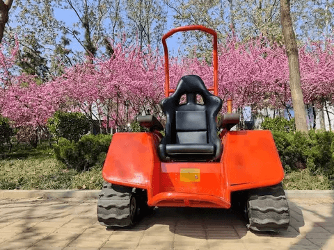 All-Terrain Powered Tracked Wheelchair with Electric Motor