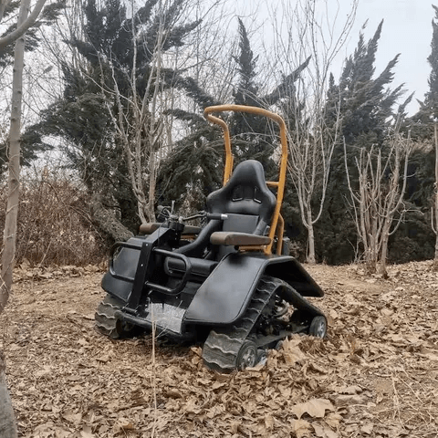 All-Terrain Powered Tracked Wheelchair with Electric Motor