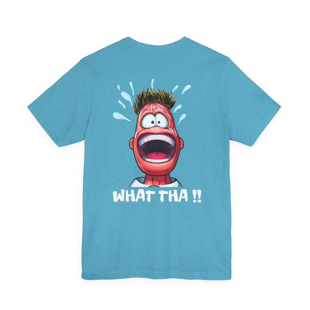 Screaming Cartoon Face T‑Shirt – Funny Shocked Character Graphic Tee