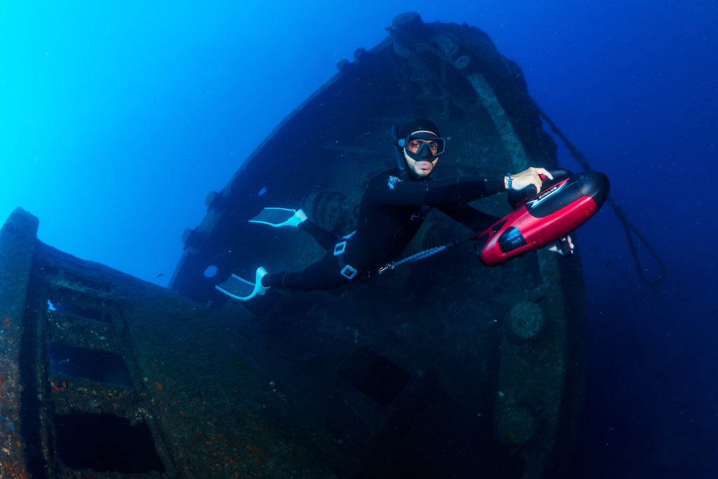 Vapor Underwater Diving or Snorkeling Scooter Watercraft
