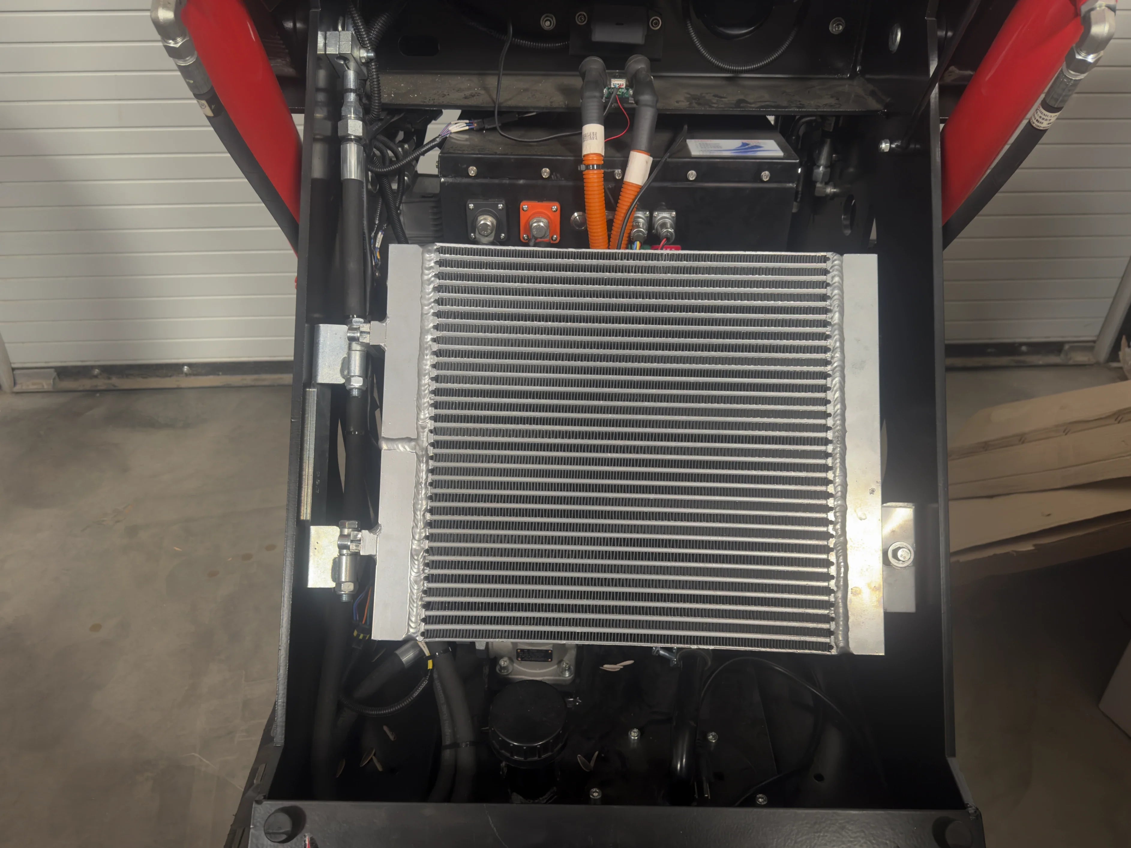 Full Battery Mini-Track Loader Skid Steer 72V 16.4kWh Lithium Battery, 2000 lbs. capacity, Various attachment options