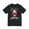 Screaming Cartoon Face T‑Shirt – Funny Shocked Character Graphic Tee