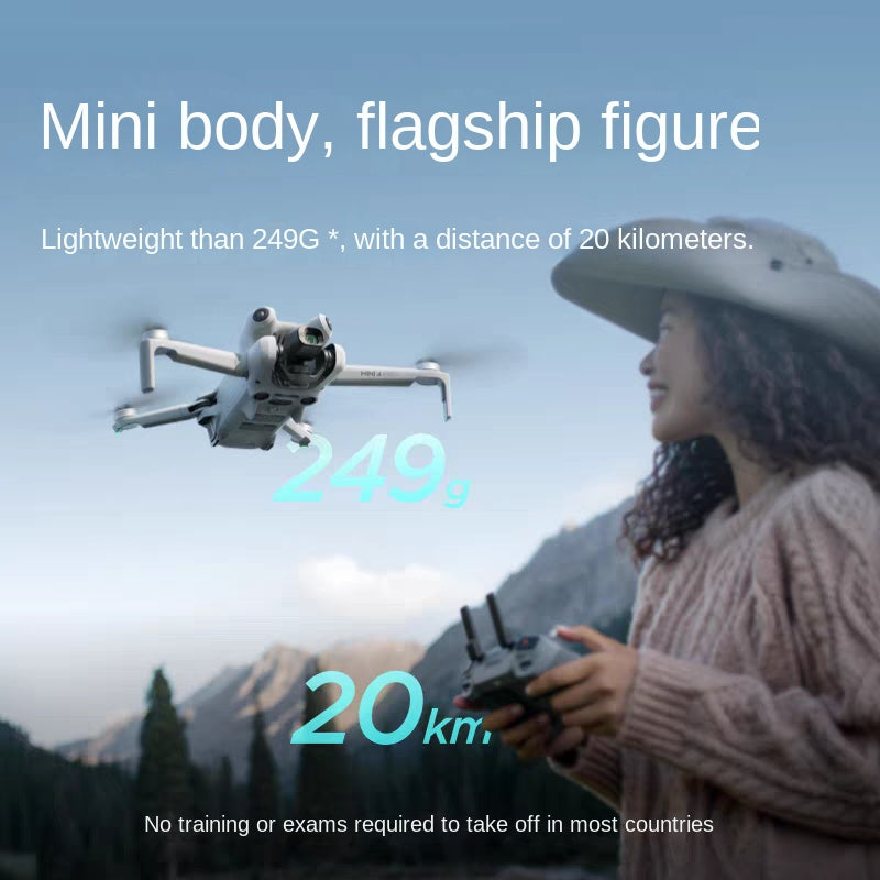 DJI Mini 4 Pro, All-Around Mini Aerial Camera, Obstacle Avoidance Entry-level Drone
