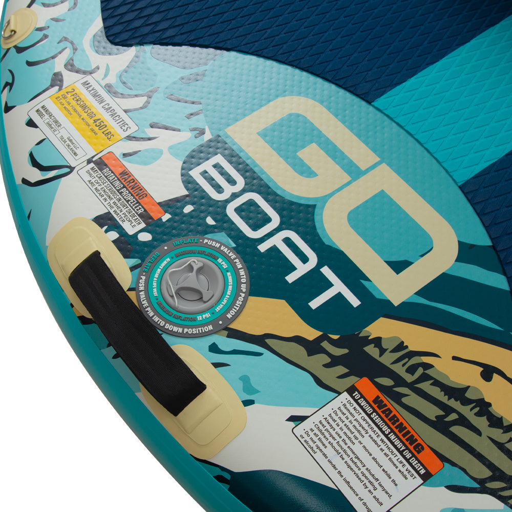 GoBoat 'Double Wave' Inflatable Personal Watercraft