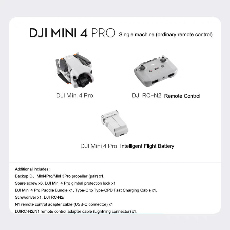 DJI Mini 4 Pro, All-Around Mini Aerial Camera, Obstacle Avoidance Entry-level Drone