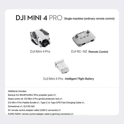 DJI Mini 4 Pro, All-Around Mini Aerial Camera, Obstacle Avoidance Entry-level Drone