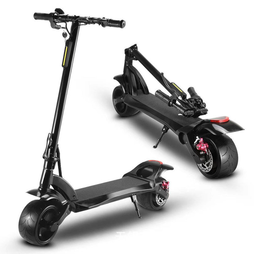 E-Scooter, Double Drive, Folding Foldable With Wide Tires
