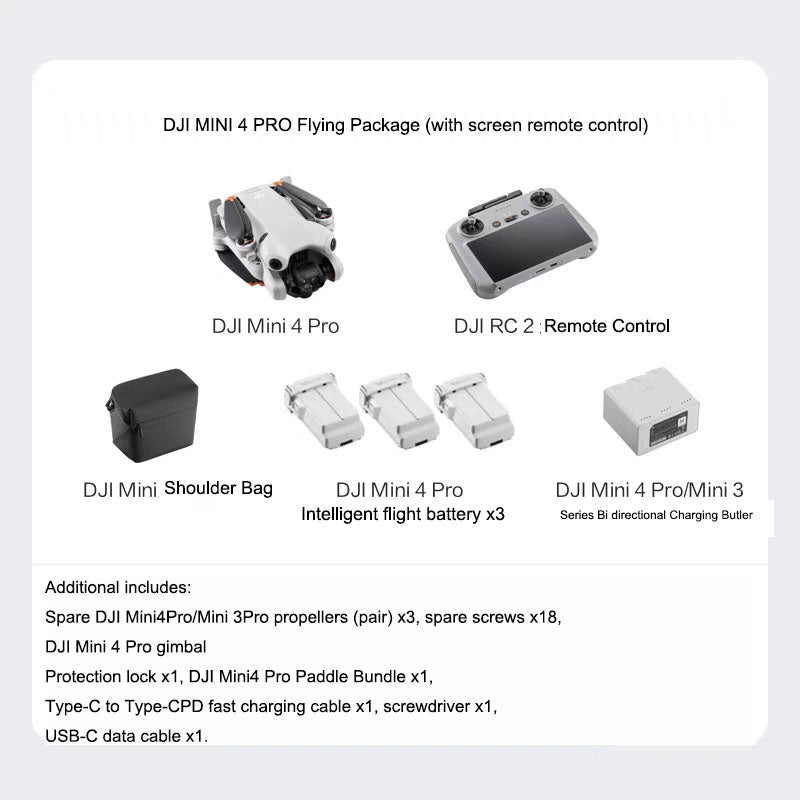 DJI Mini 4 Pro, All-Around Mini Aerial Camera, Obstacle Avoidance Entry-level Drone