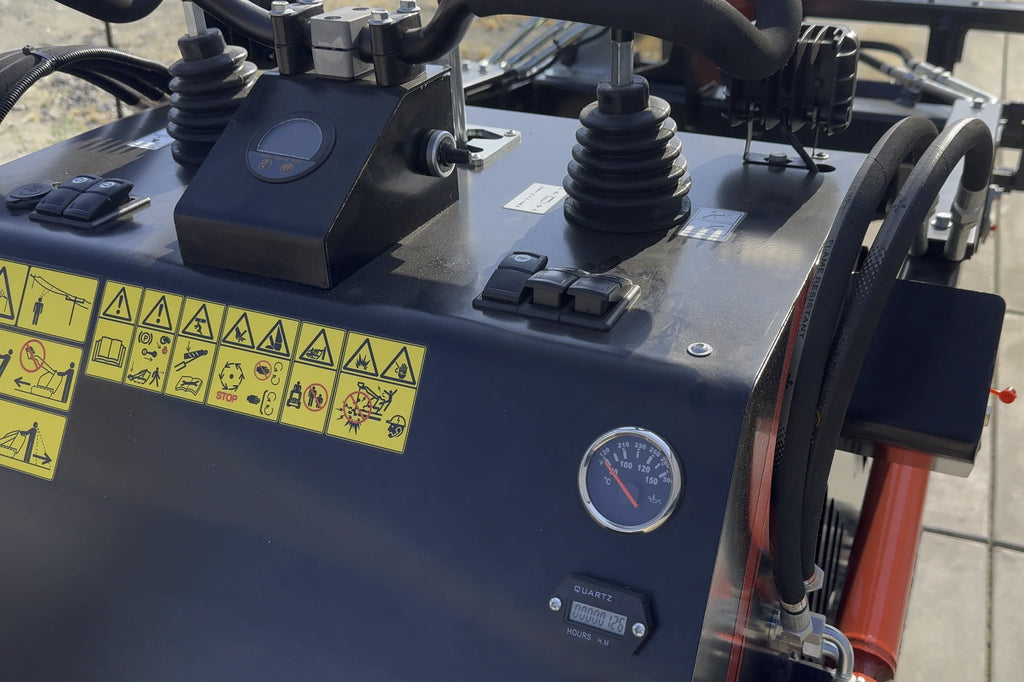 Full Battery Mini-Track Loader Skid Steer 72V 16.4kWh Lithium Battery, 2000 lbs. capacity, Various attachment options