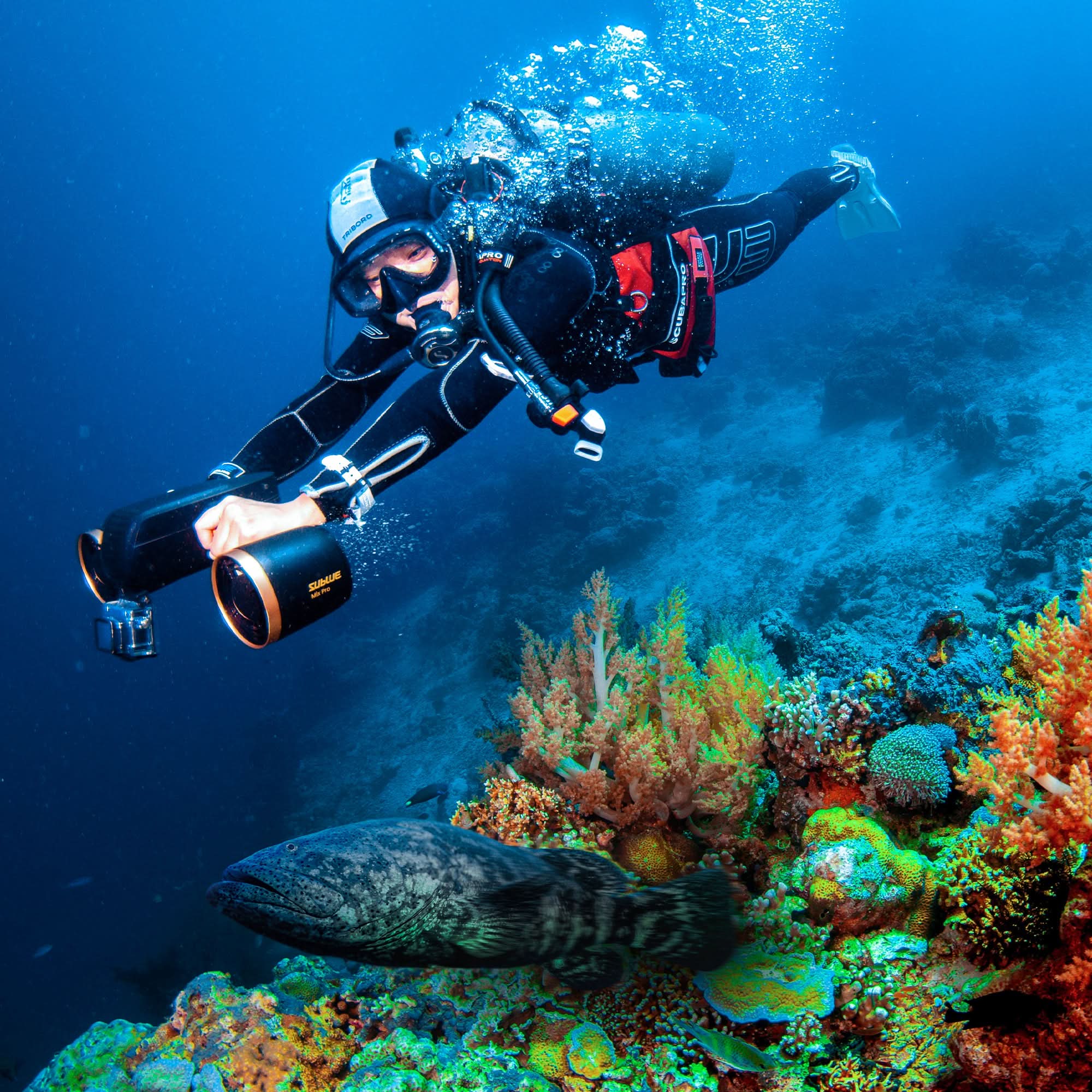MixPro 2026 Underwater Scooter 60mins 40meter depth