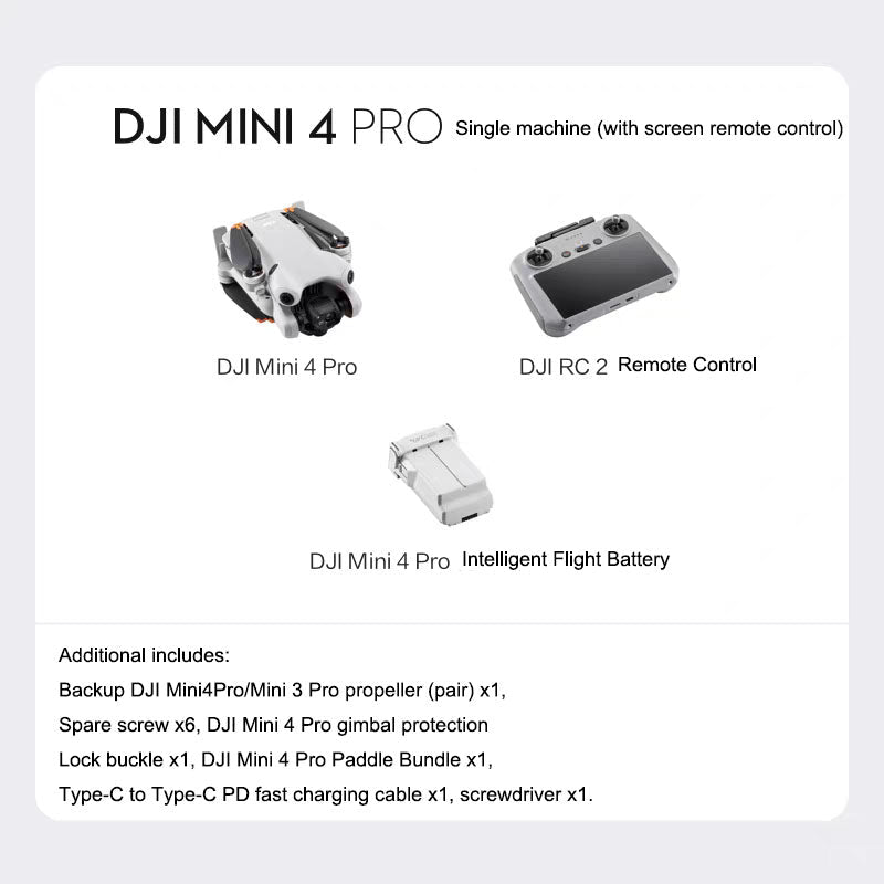 DJI Mini 4 Pro, All-Around Mini Aerial Camera, Obstacle Avoidance Entry-level Drone