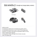 Drone DJI Avata 2 First Perspective Control, Aerial Photography with Flight Goggles and Sensory Control Immersive Flight