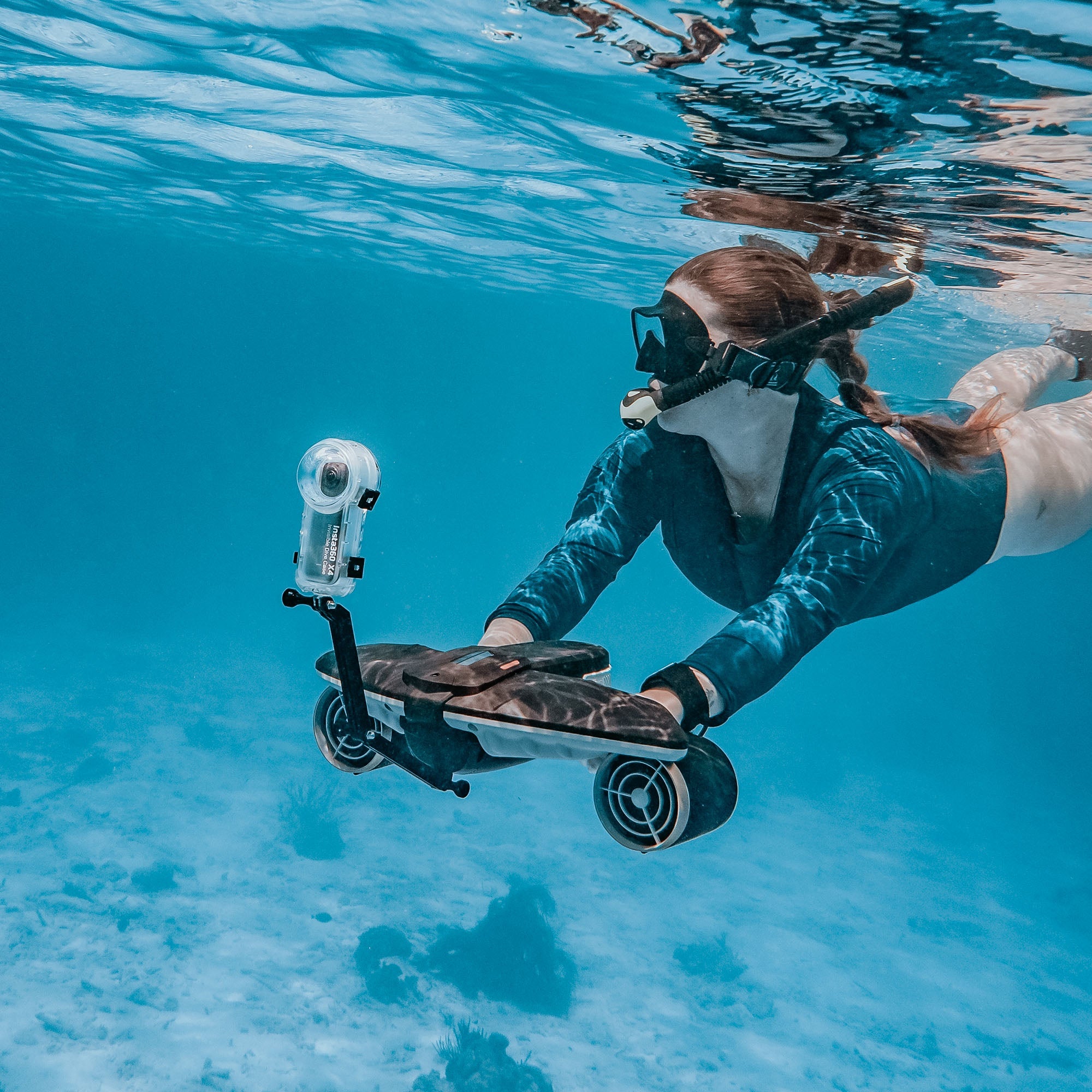 Navbow+ Underwater Smart Scooter, Real-time OLED display, 3-speed