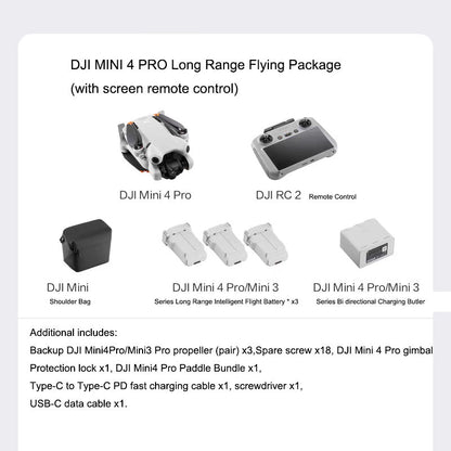DJI Mini 4 Pro, All-Around Mini Aerial Camera, Obstacle Avoidance Entry-level Drone