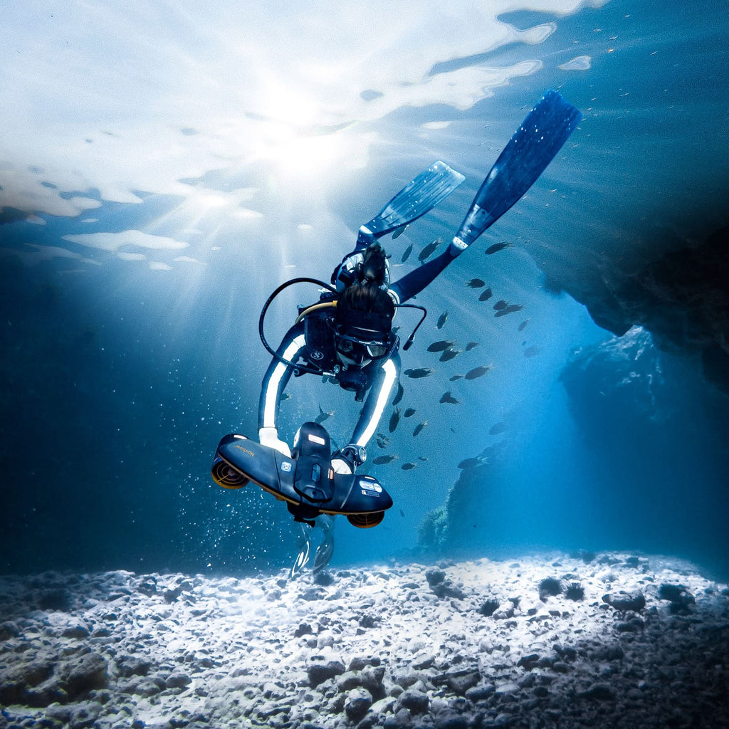 Navbow+ Underwater Smart Scooter, Real-time OLED display, 3-speed