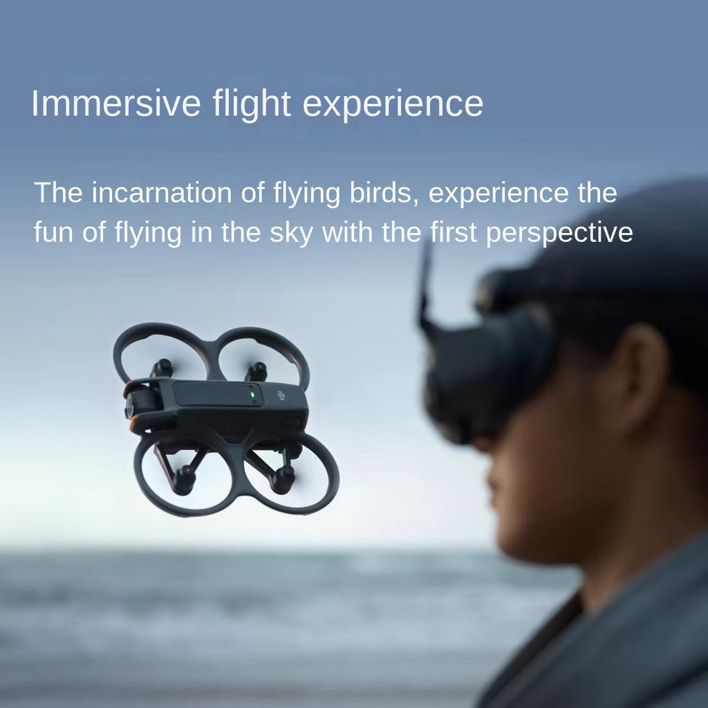 Drone DJI Avata 2 First Perspective Control, Aerial Photography with Flight Goggles and Sensory Control Immersive Flight