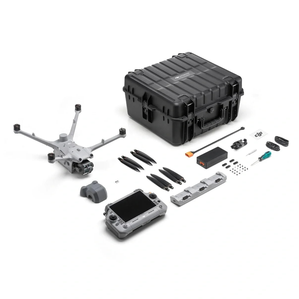 DJI Matrice 4D Series 4TD Drone Quadcopter UAV with RC Plus 2 Enterprise Enhanced Controller