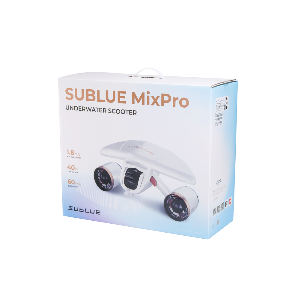 MixPro 2026 Underwater Scooter 60mins 40meter depth