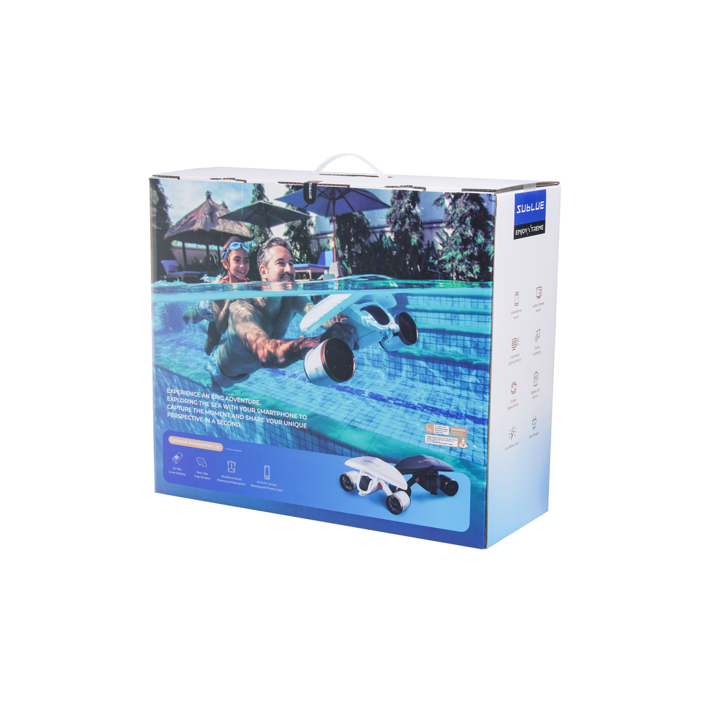 MixPro 2026 Underwater Scooter 60mins 40meter depth