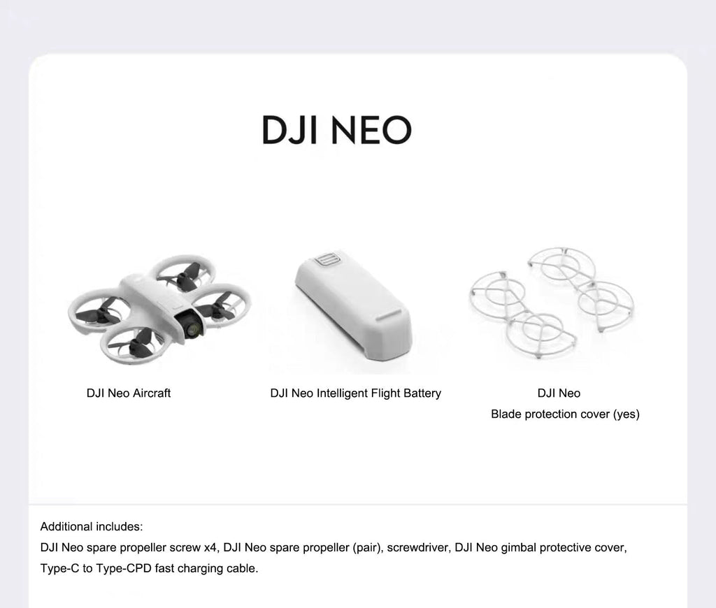 DJI Neo 4K Handheld Vlog, aerial photography drone, novice entry-level outdoor, camping, tourism: AI intelligent tracking camera