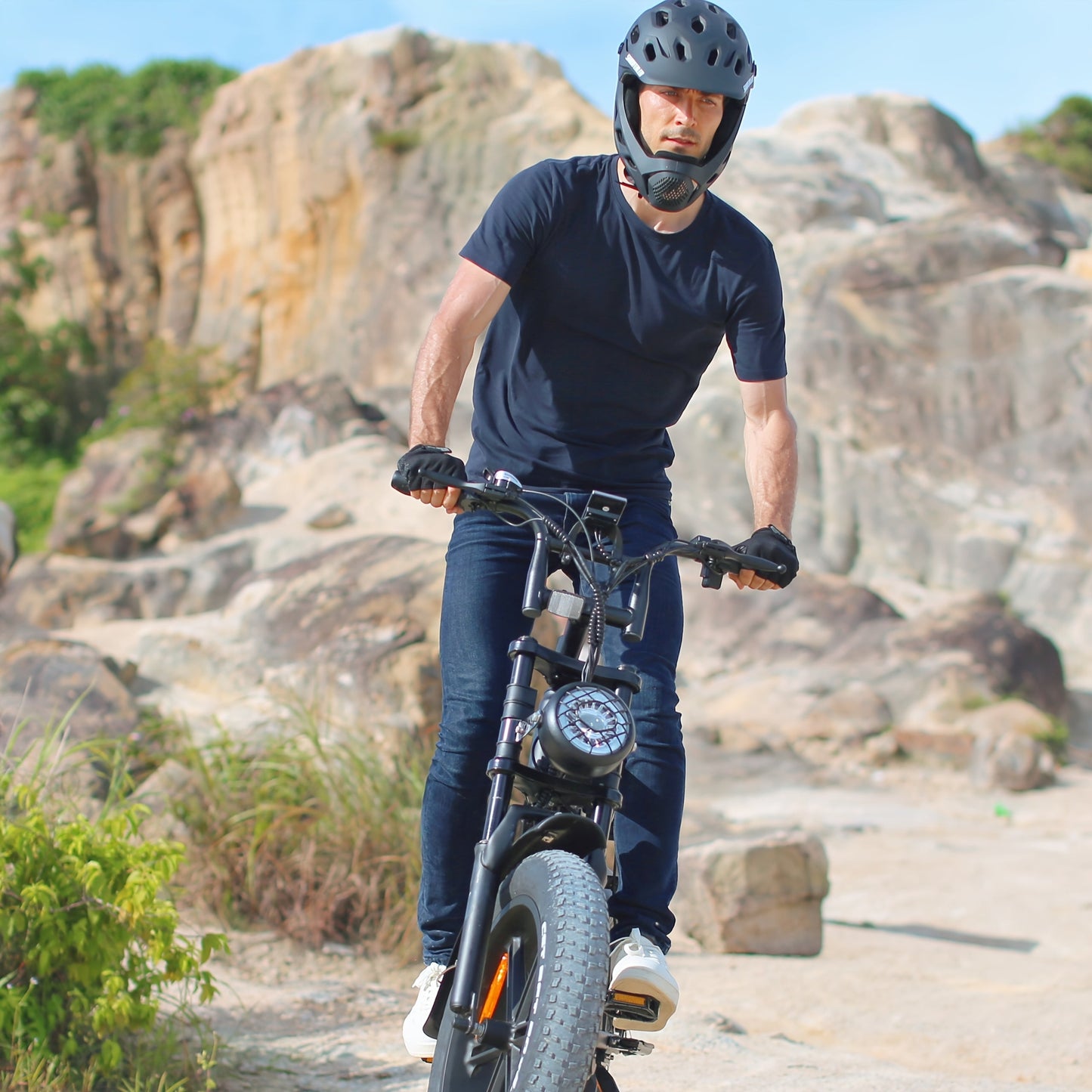 DUXI V8 Electric Mountain Bike with 500W Motor 48V 15Ah