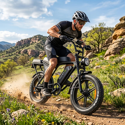 DUXI V8 Electric Mountain Bike with 500W Motor 48V 15Ah