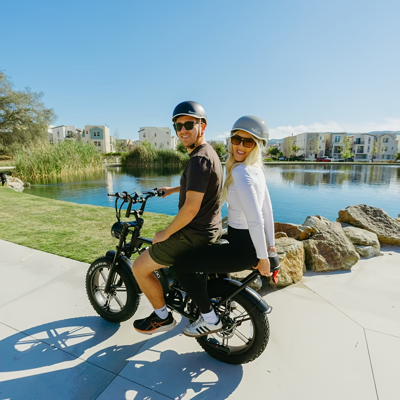 DUXI V8 Electric Mountain Bike with 500W Motor 48V 15Ah