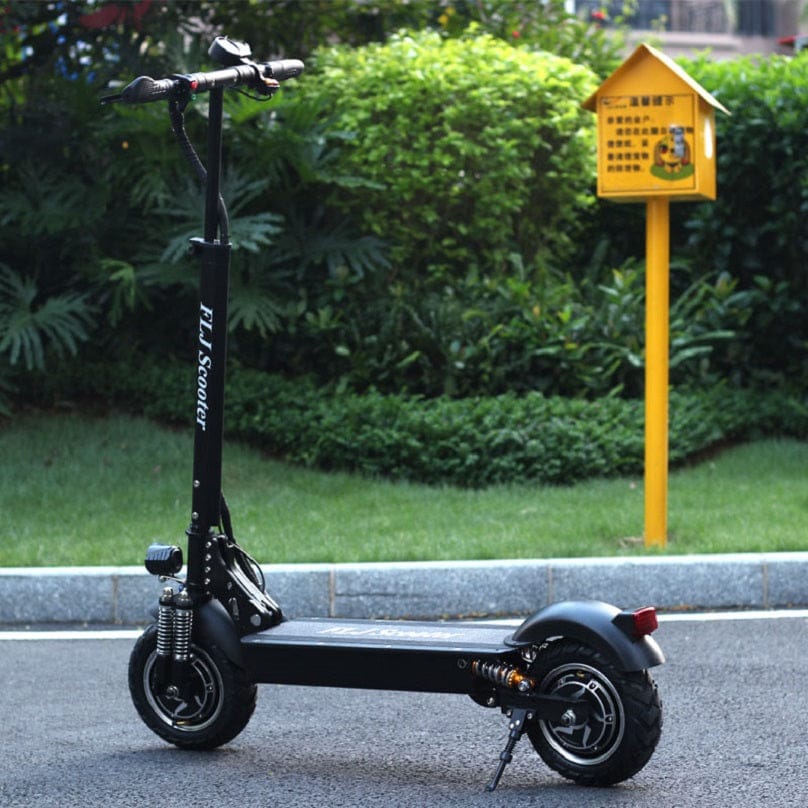 FLJ Scooter 2400W Dual Motor Electric Scooter 52V Folding 35mph e-Scooter