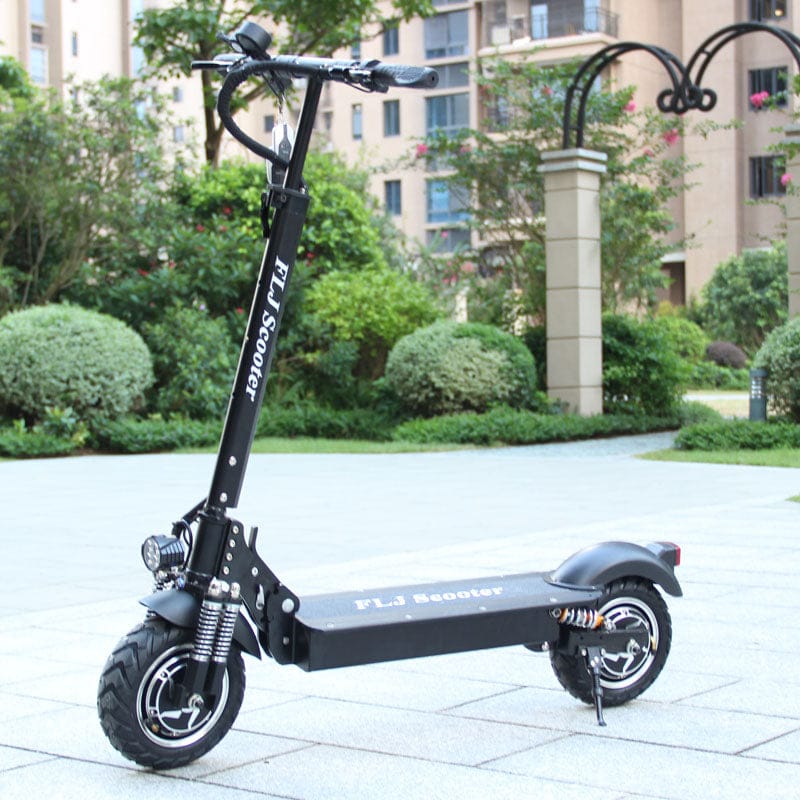 FLJ Scooter 2400W Dual Motor Electric Scooter 52V Folding 35mph e-Scooter