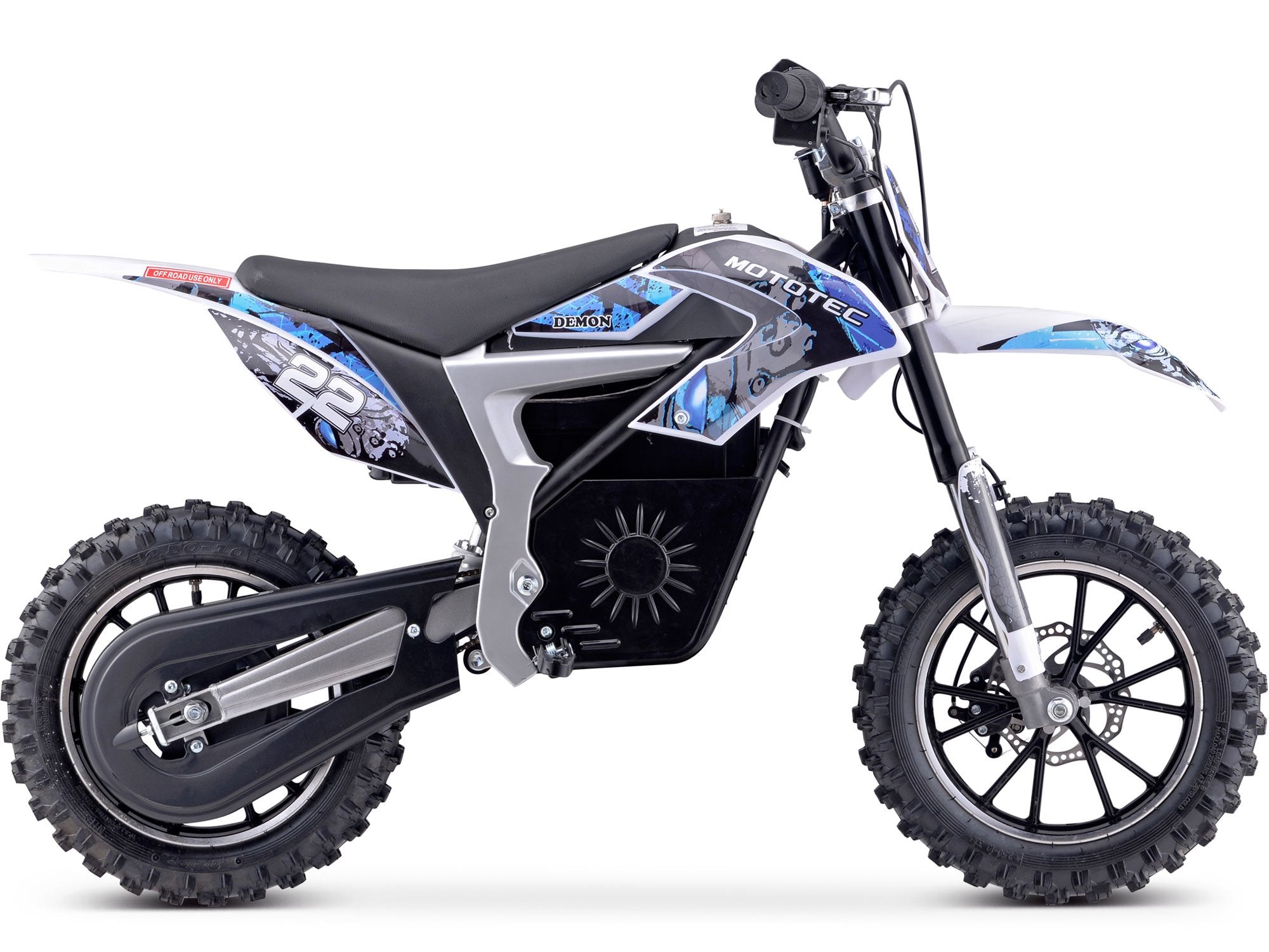 MotoTec DEMON 36V Lithium Mini Dirt Bike 790W