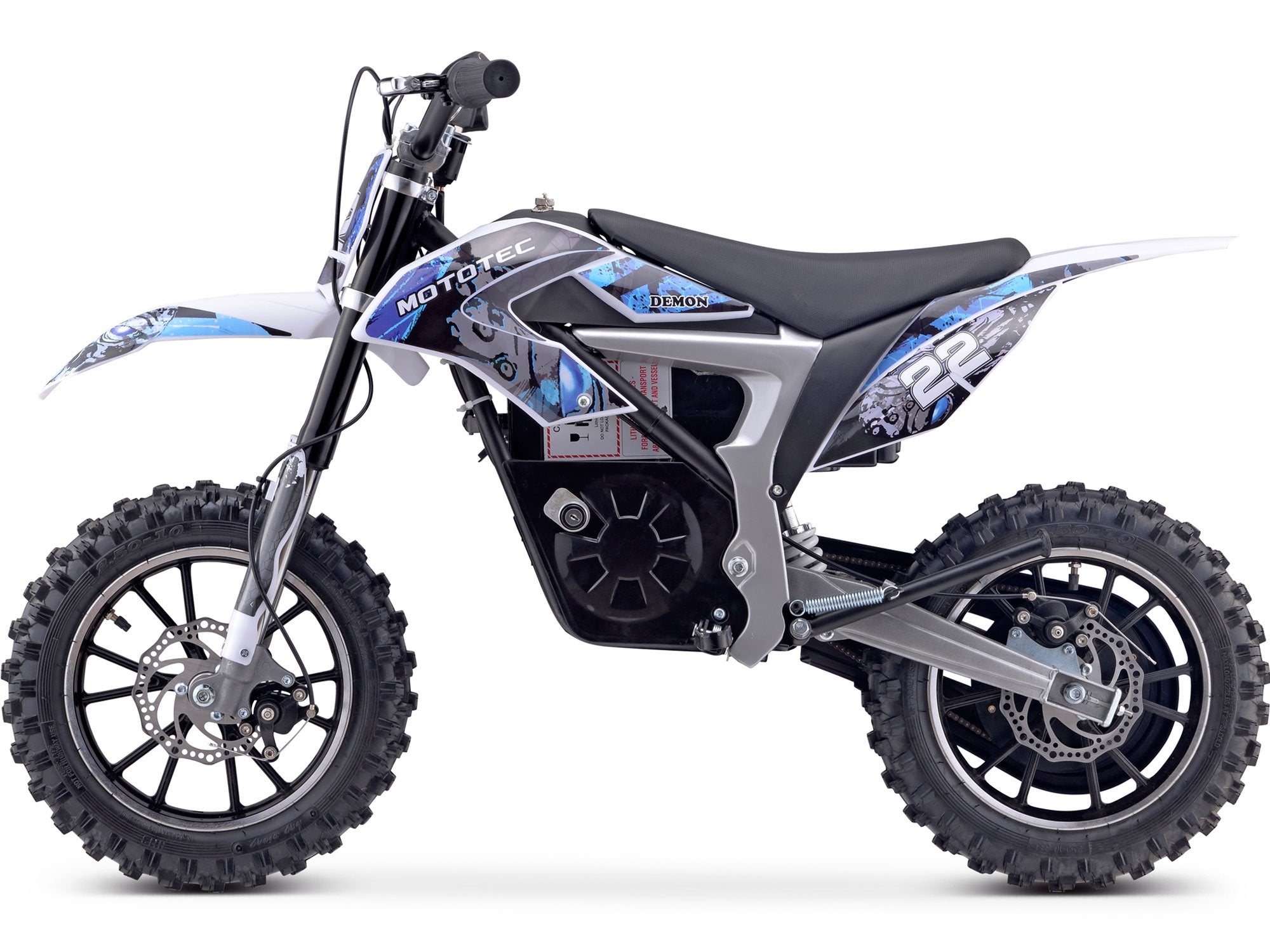 MotoTec DEMON 36V Lithium Mini Dirt Bike 790W