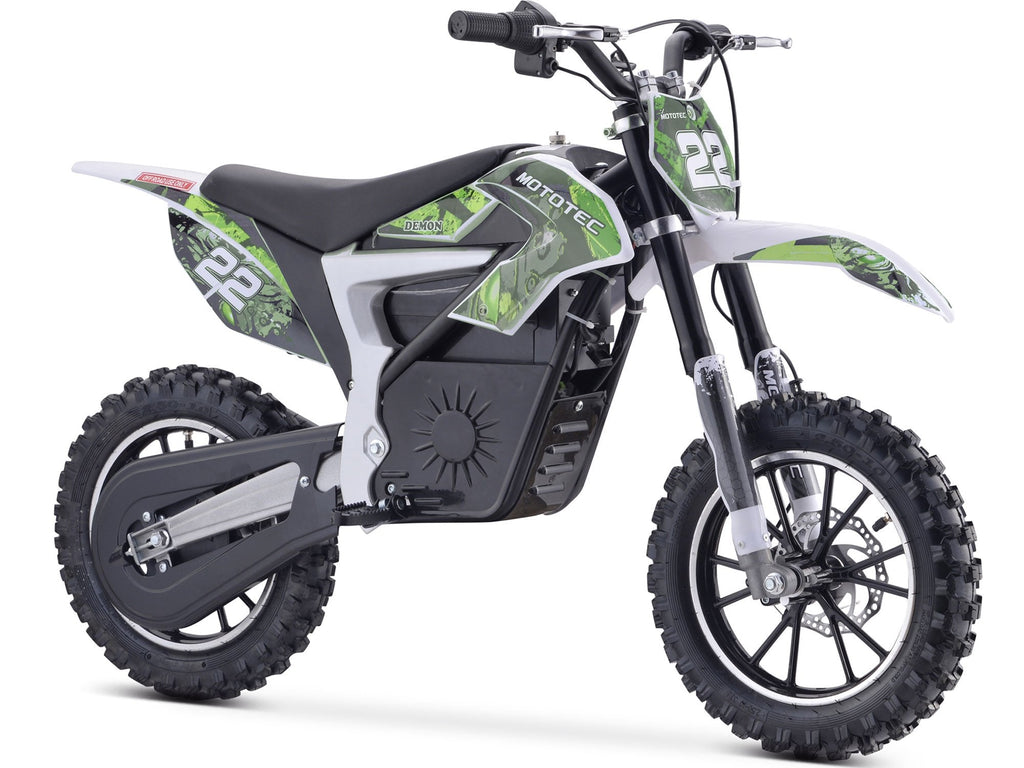 MotoTec DEMON 36V Lithium Mini Dirt Bike 790W