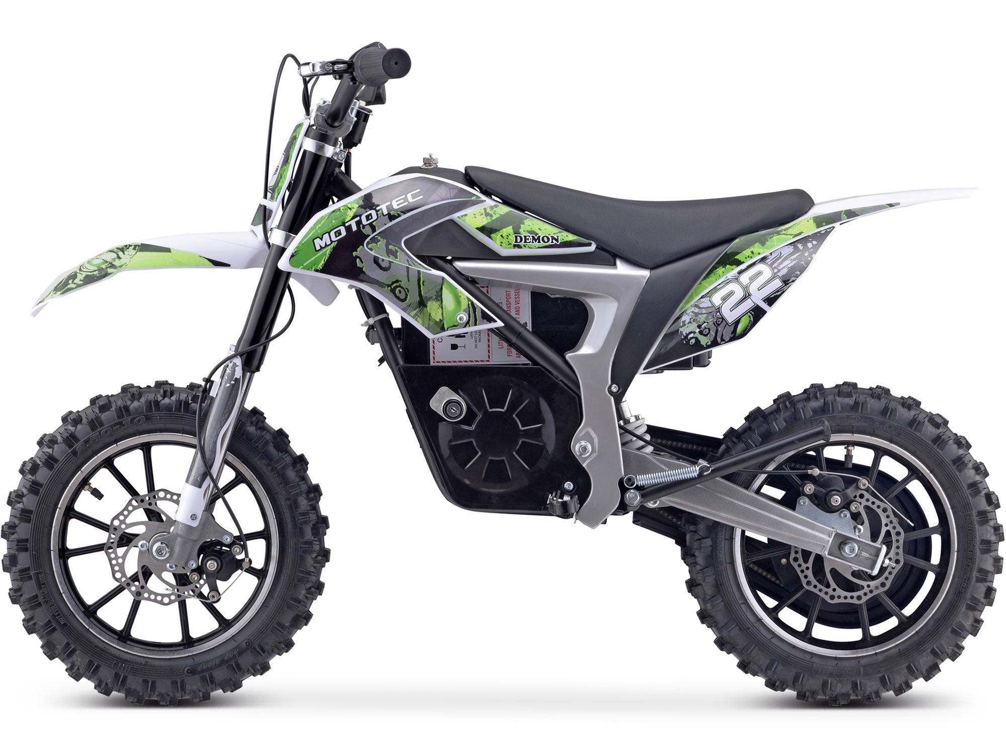 MotoTec DEMON 36V Lithium Mini Dirt Bike 790W