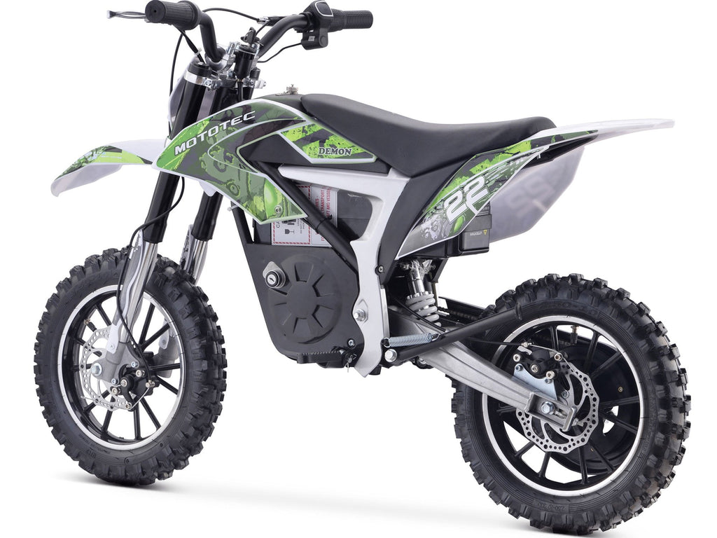 MotoTec DEMON 36V Lithium Mini Dirt Bike 790W