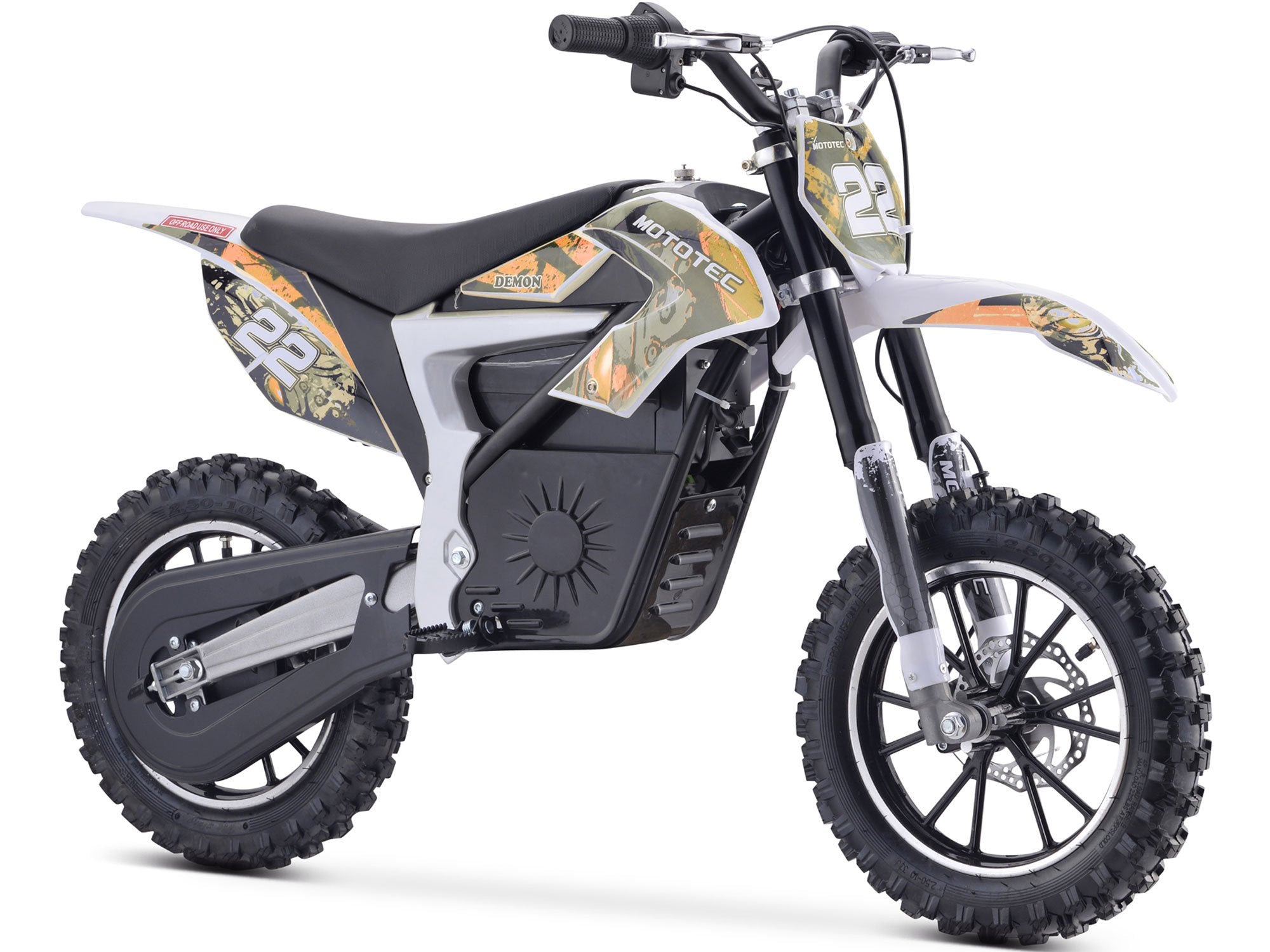 MotoTec DEMON 36V Lithium Mini Dirt Bike 790W
