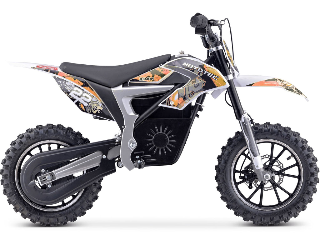 MotoTec DEMON 36V Lithium Mini Dirt Bike 790W