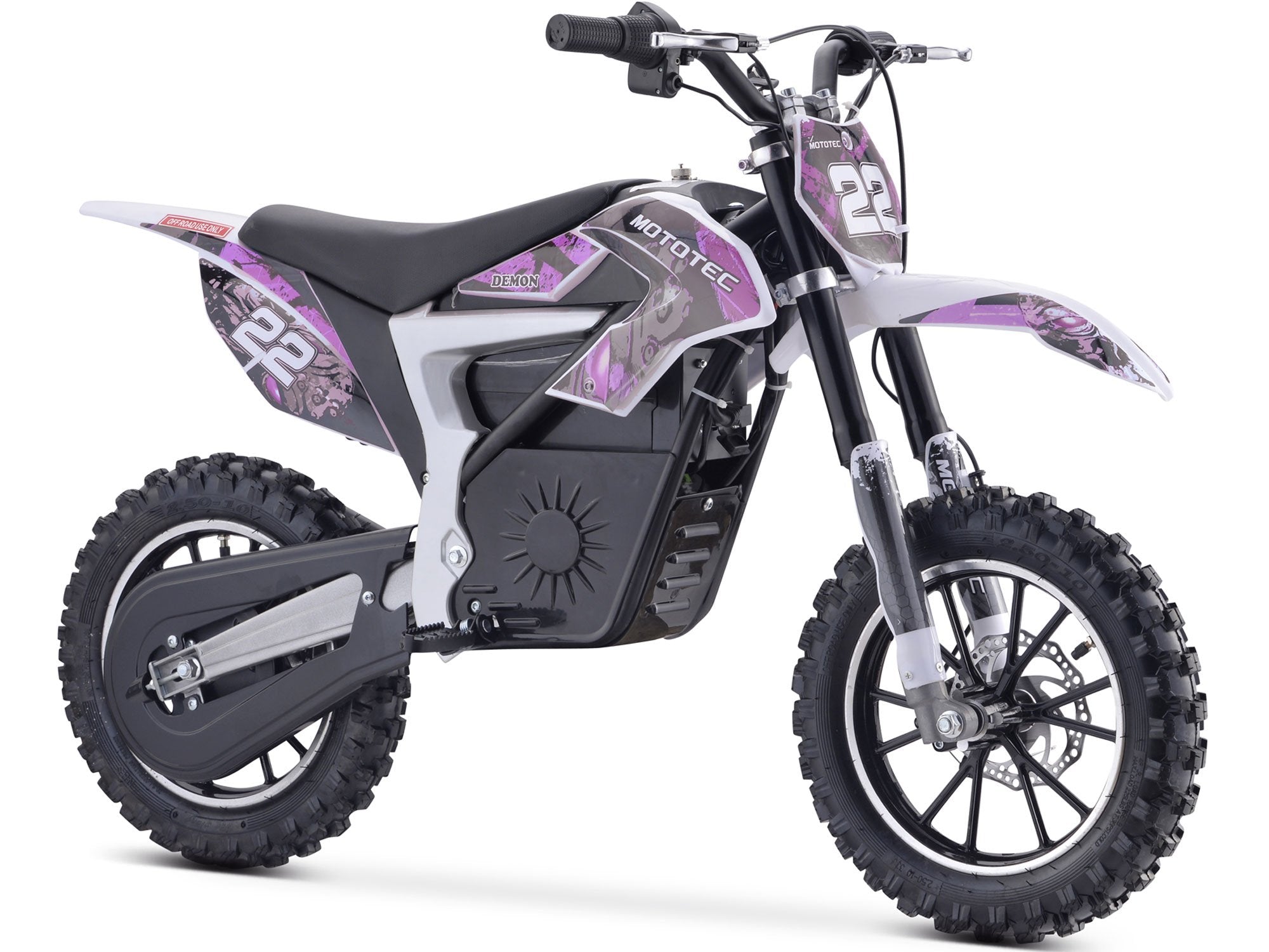 MotoTec DEMON 36V Lithium Mini Dirt Bike 790W