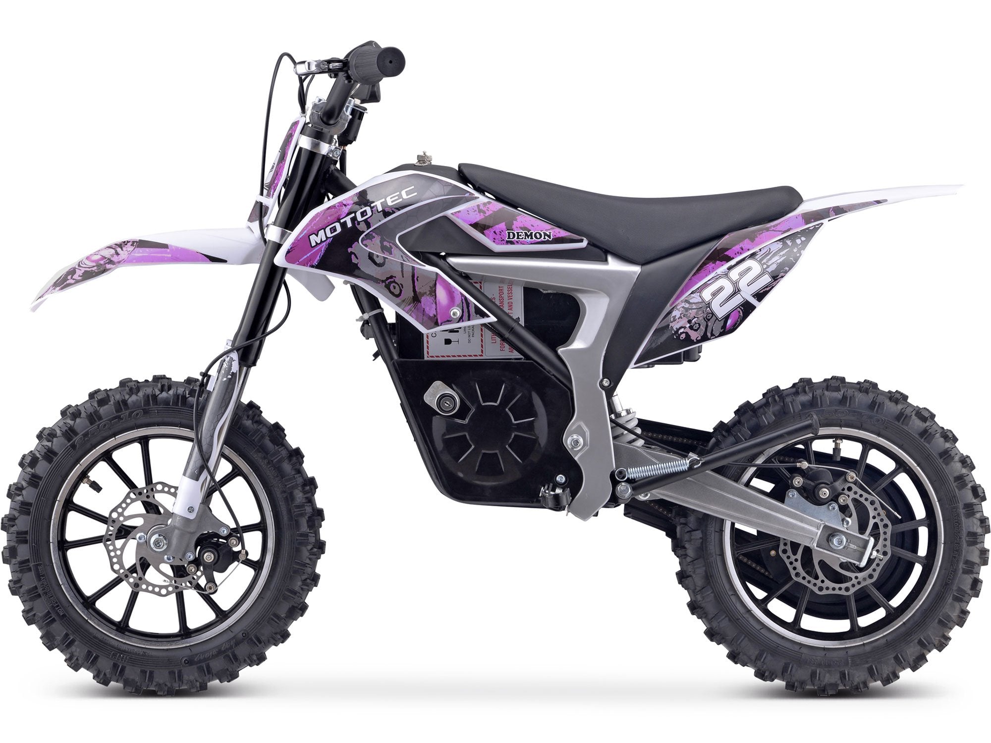 MotoTec DEMON 36V Lithium Mini Dirt Bike 790W