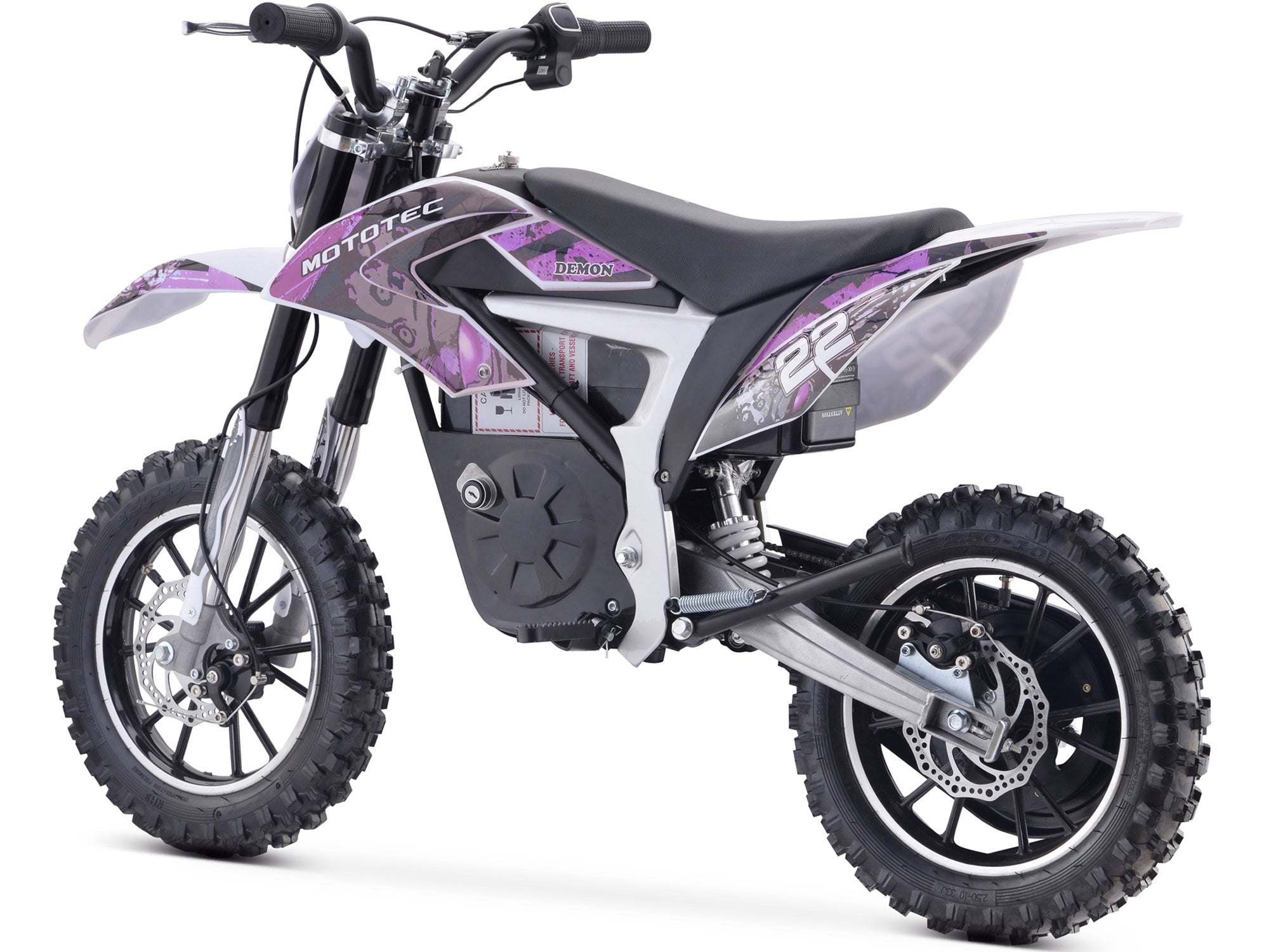 MotoTec DEMON 36V Lithium Mini Dirt Bike 790W