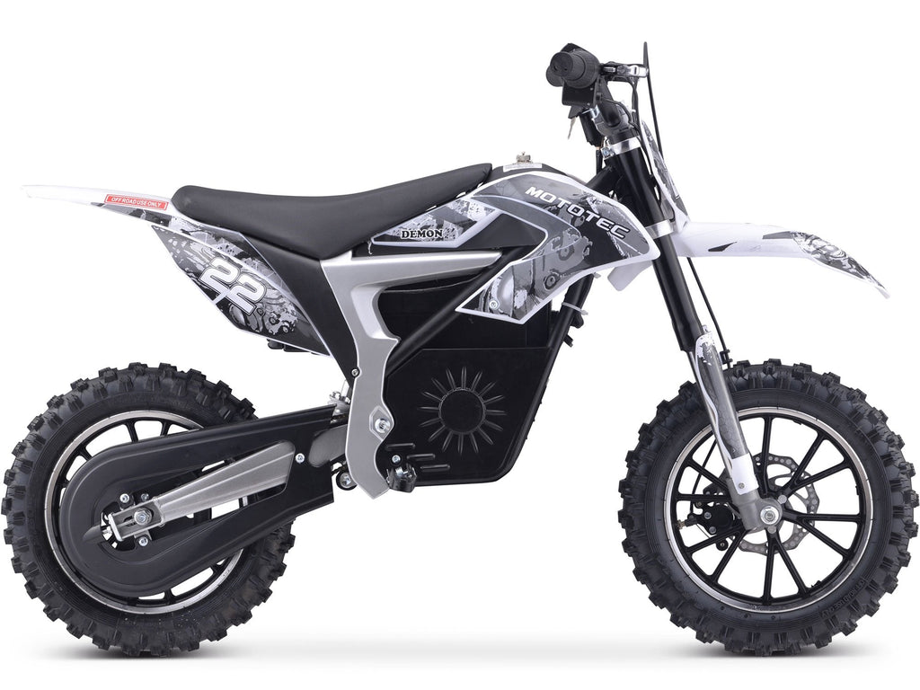 MotoTec DEMON 36V Lithium Mini Dirt Bike 790W