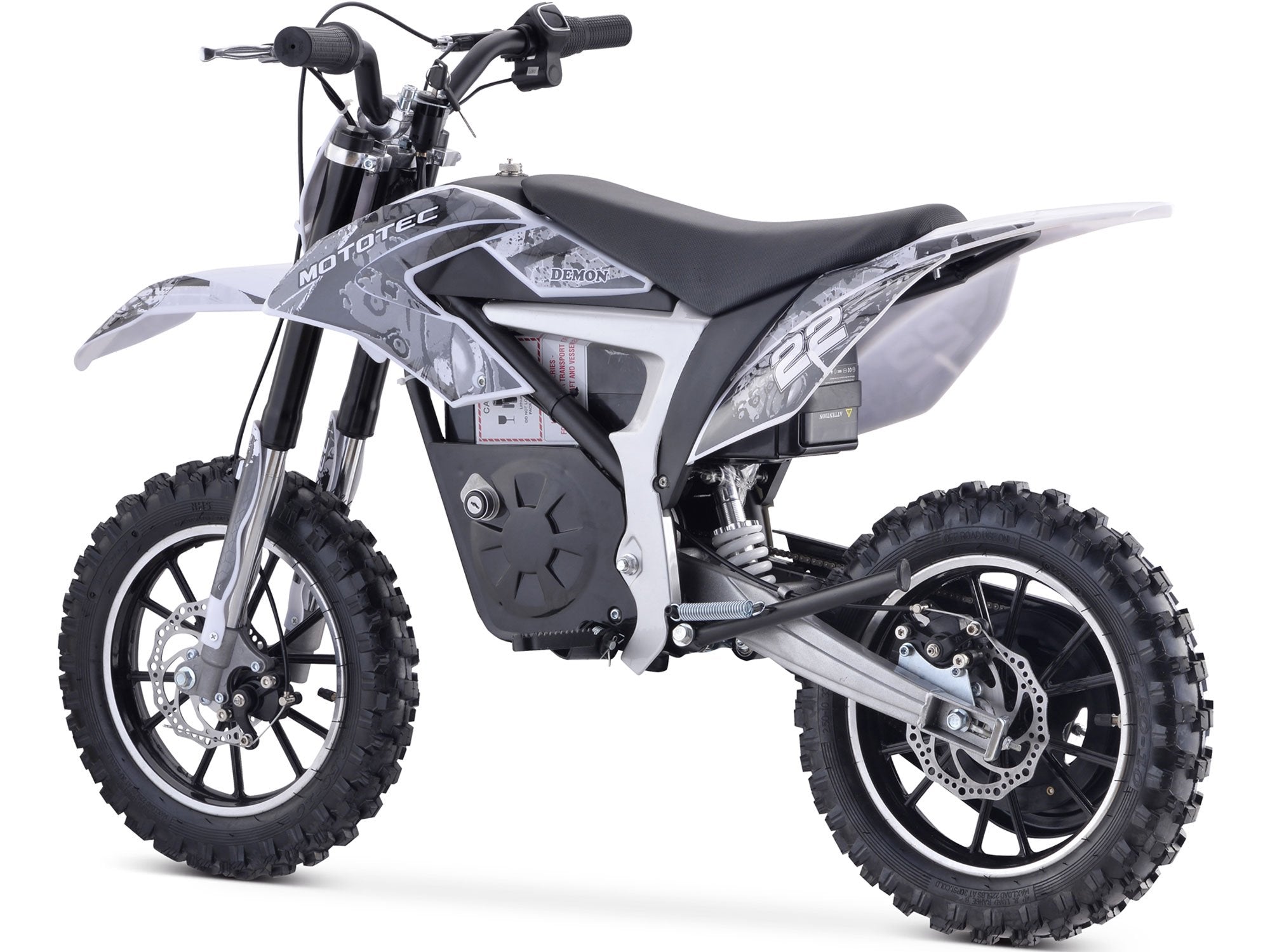 MotoTec DEMON 36V Lithium Mini Dirt Bike 790W