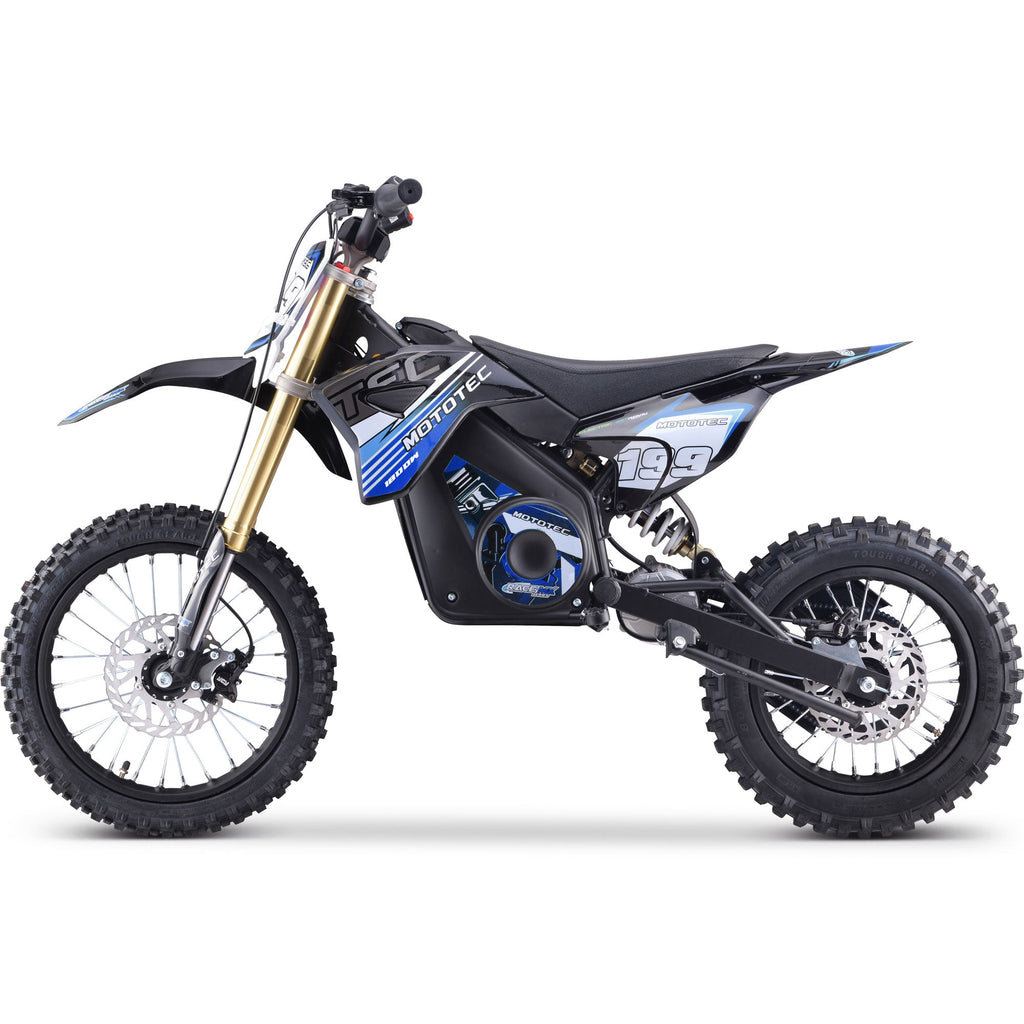MotoTec PRO 1800 48V 1.8kW Lithium Electric Dirt Bike (2.5 HP equivalent)