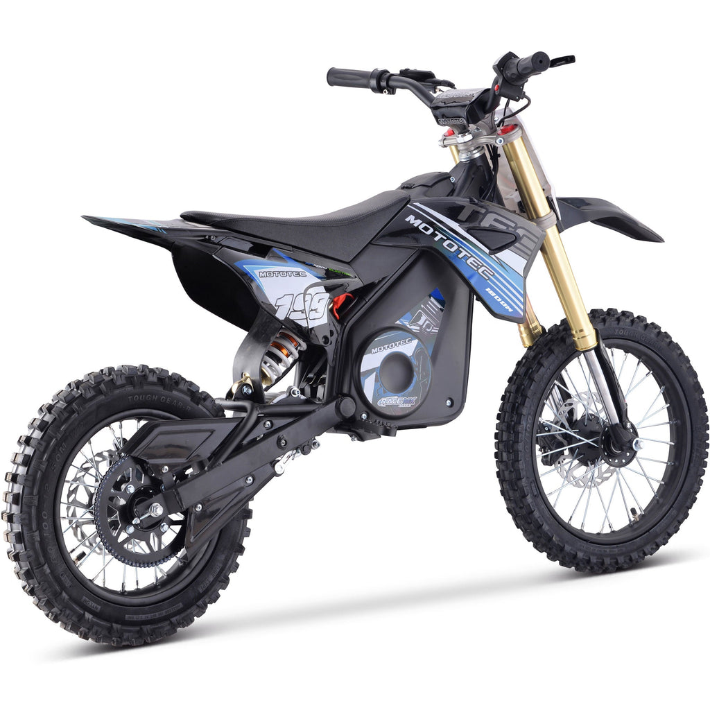 MotoTec PRO 1800 48V 1.8kW Lithium Electric Dirt Bike (2.5 HP equivalent)