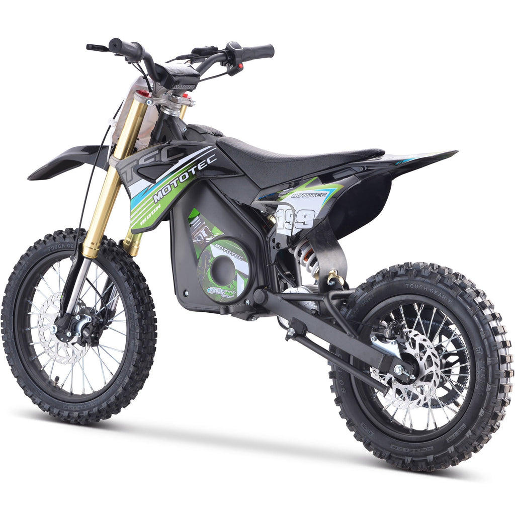 MotoTec PRO 1800 48V 1.8kW Lithium Electric Dirt Bike (2.5 HP equivalent)